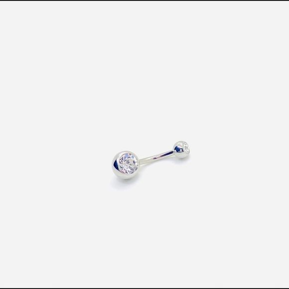Belly Ring CZ - Picture 2 of 2